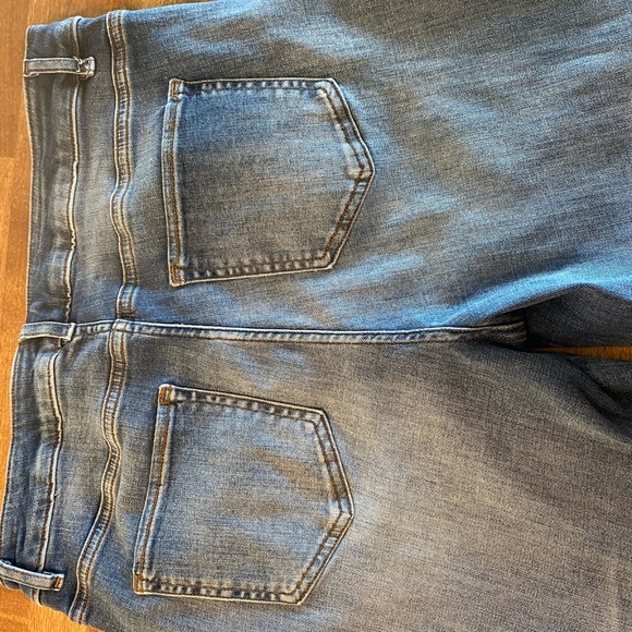 J Jill full-leg button-fly cropped jeans - Picture 4 of 5